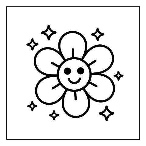 Koleksi Mewarna Bunga Mudah & Comel untuk Kanak-Kanak - Image 2